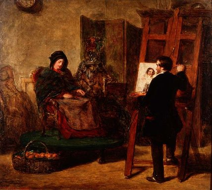 The Sleepy Model — William Powell Frith