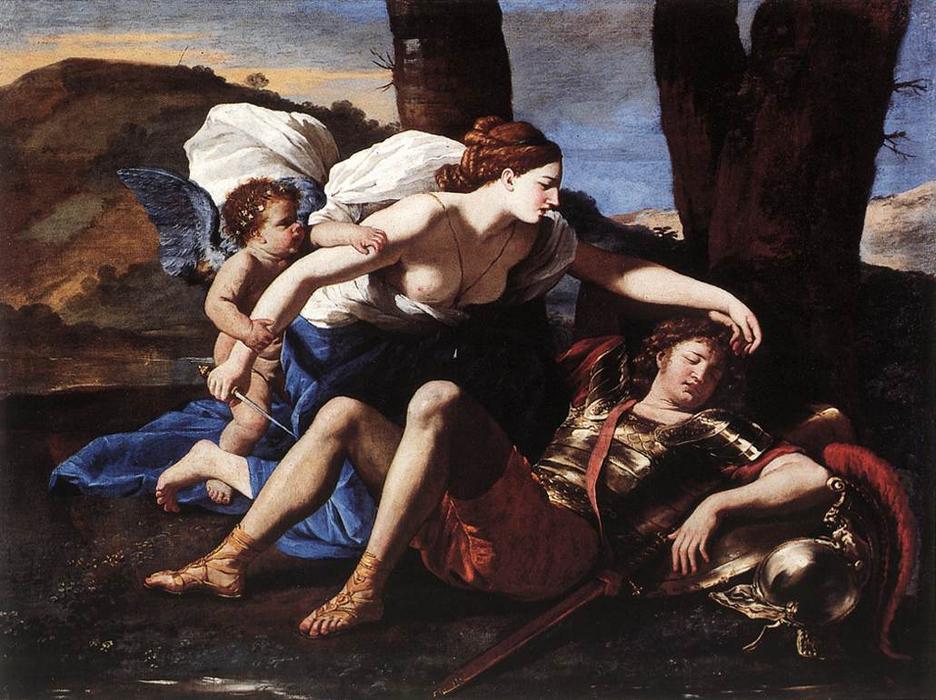 Rinaldo And Armida — Nicolas Poussin
