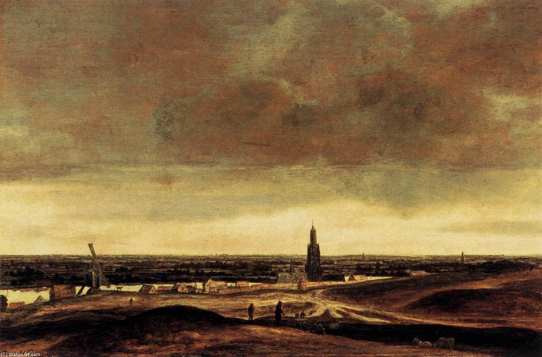 View Of Rhenen — Hercules Seghers