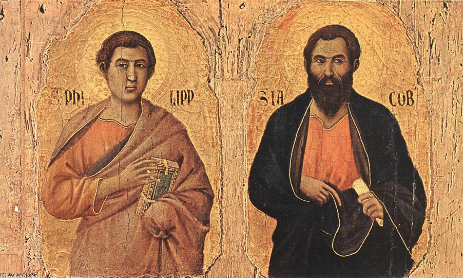 Maestà (detail) — Duccio Di Buoninsegna