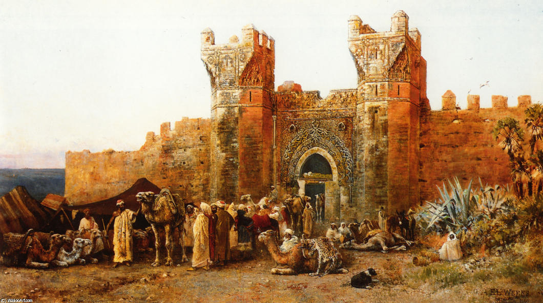 Gate Of Shehal, Morocco — Edwin Lord Weeks