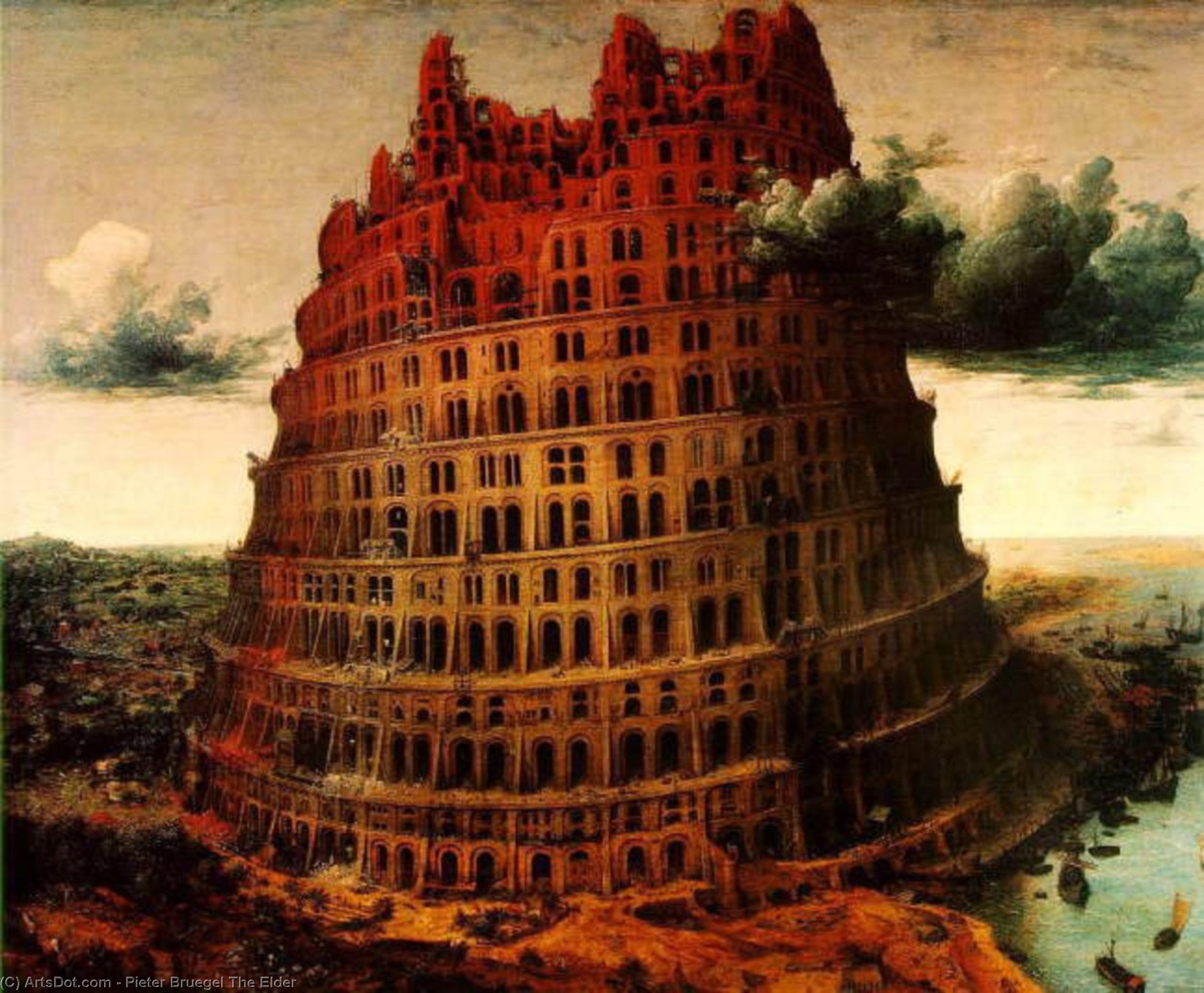 The /little/'' Tower Of Babel'' — Pieter Bruegel The Elder