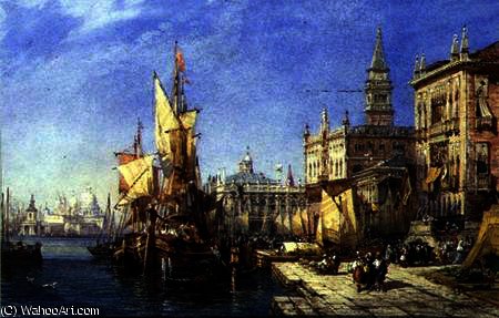 The Riva Degli Schiavoni, — William Wyld