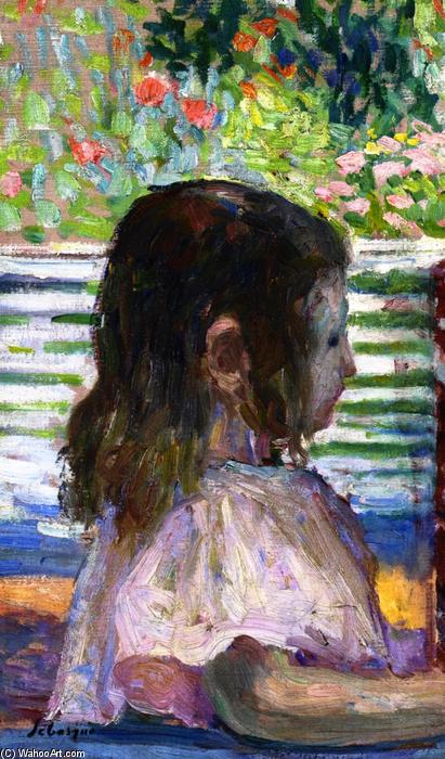 Child's Head In Profile — Henri Lebasque