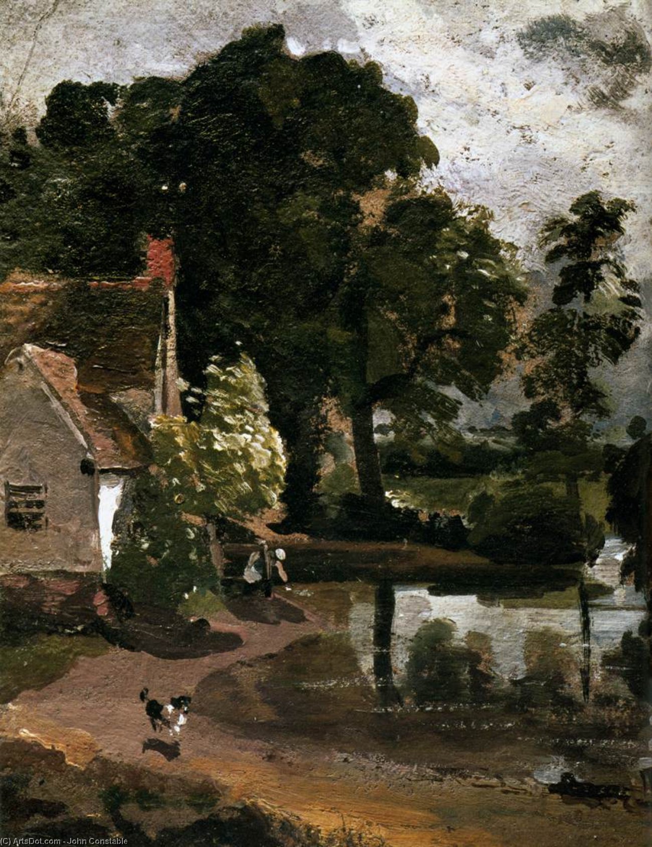 Willy Lot's House — John Constable
