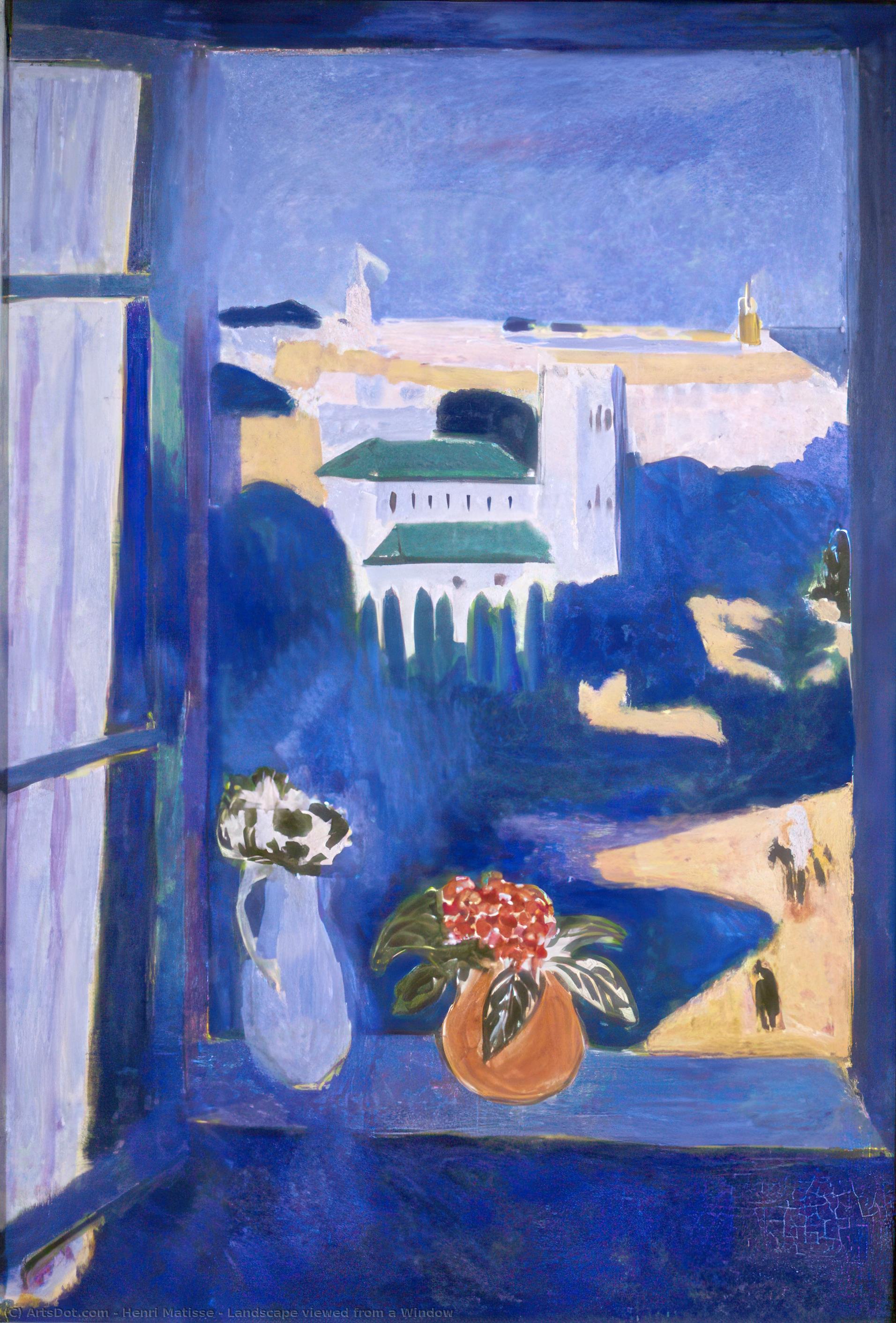 Landscape Viewed From A Window — Henri Matisse
