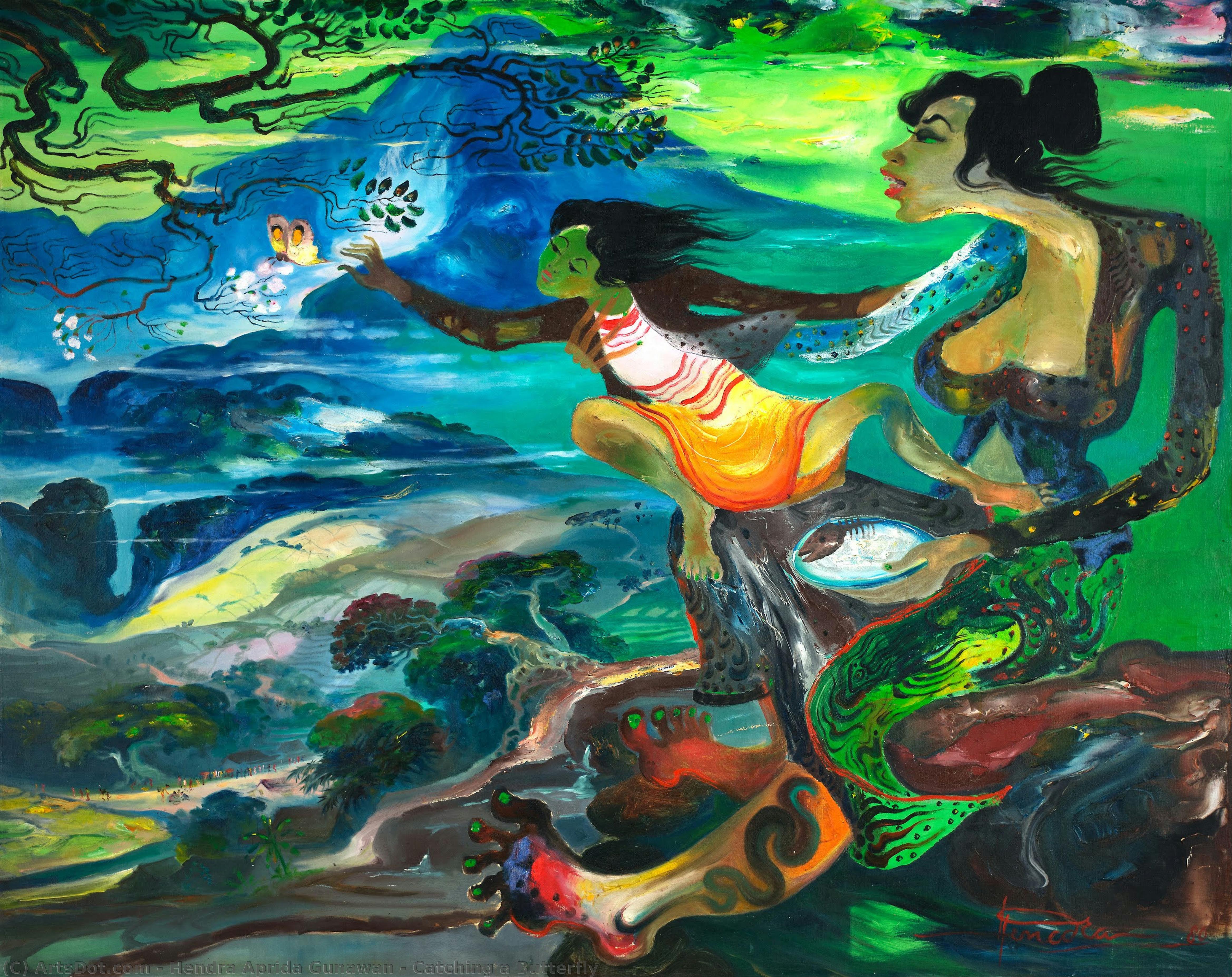 Catching A Butterfly — Hendra Aprida Gunawan