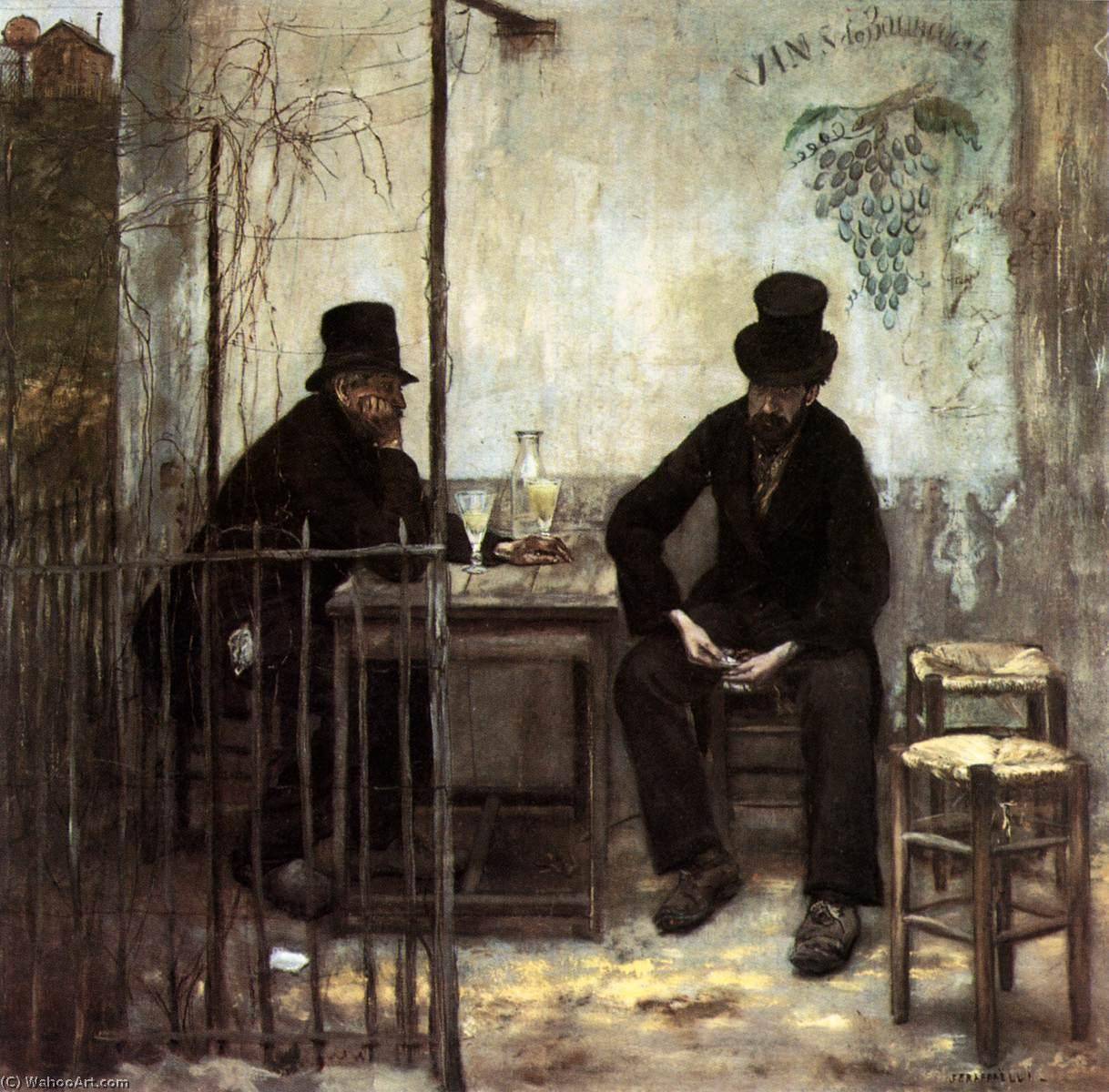 The Absinth Drinkers — Jean-françois Raffaelli