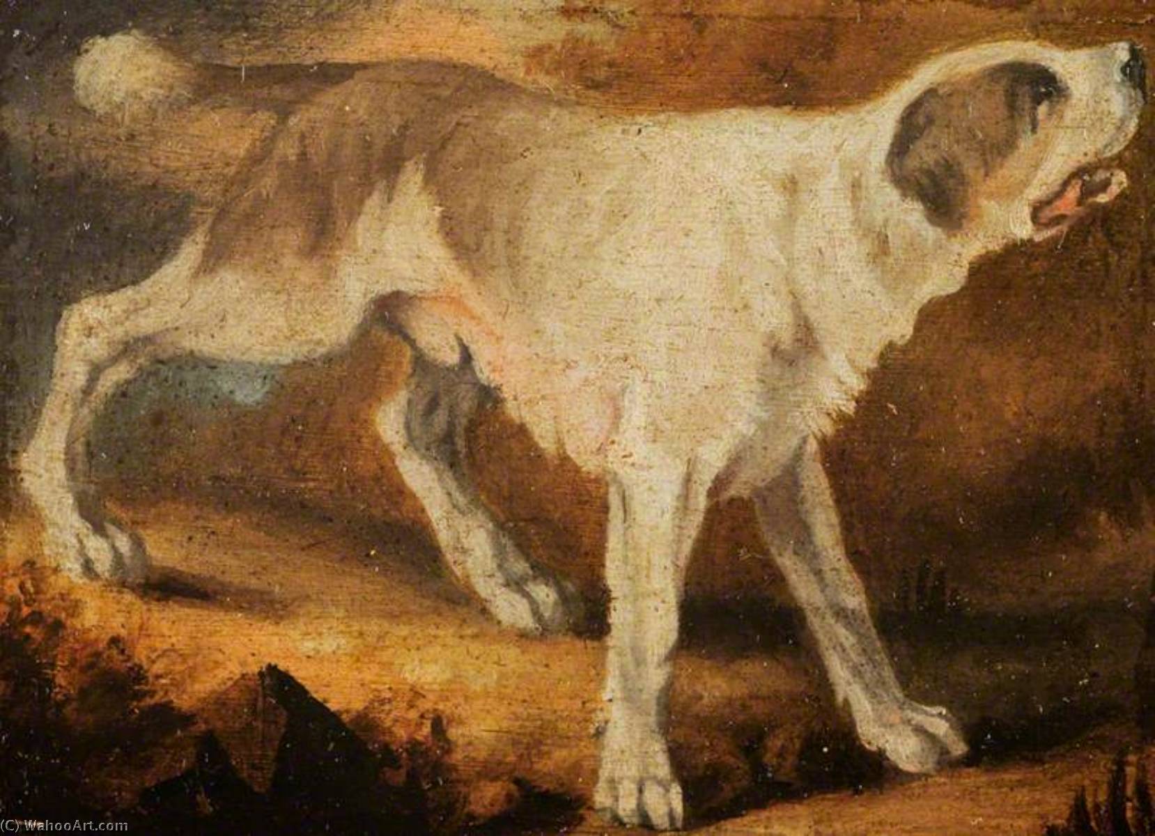 A Dog Facing Right — Sir David Wilkie