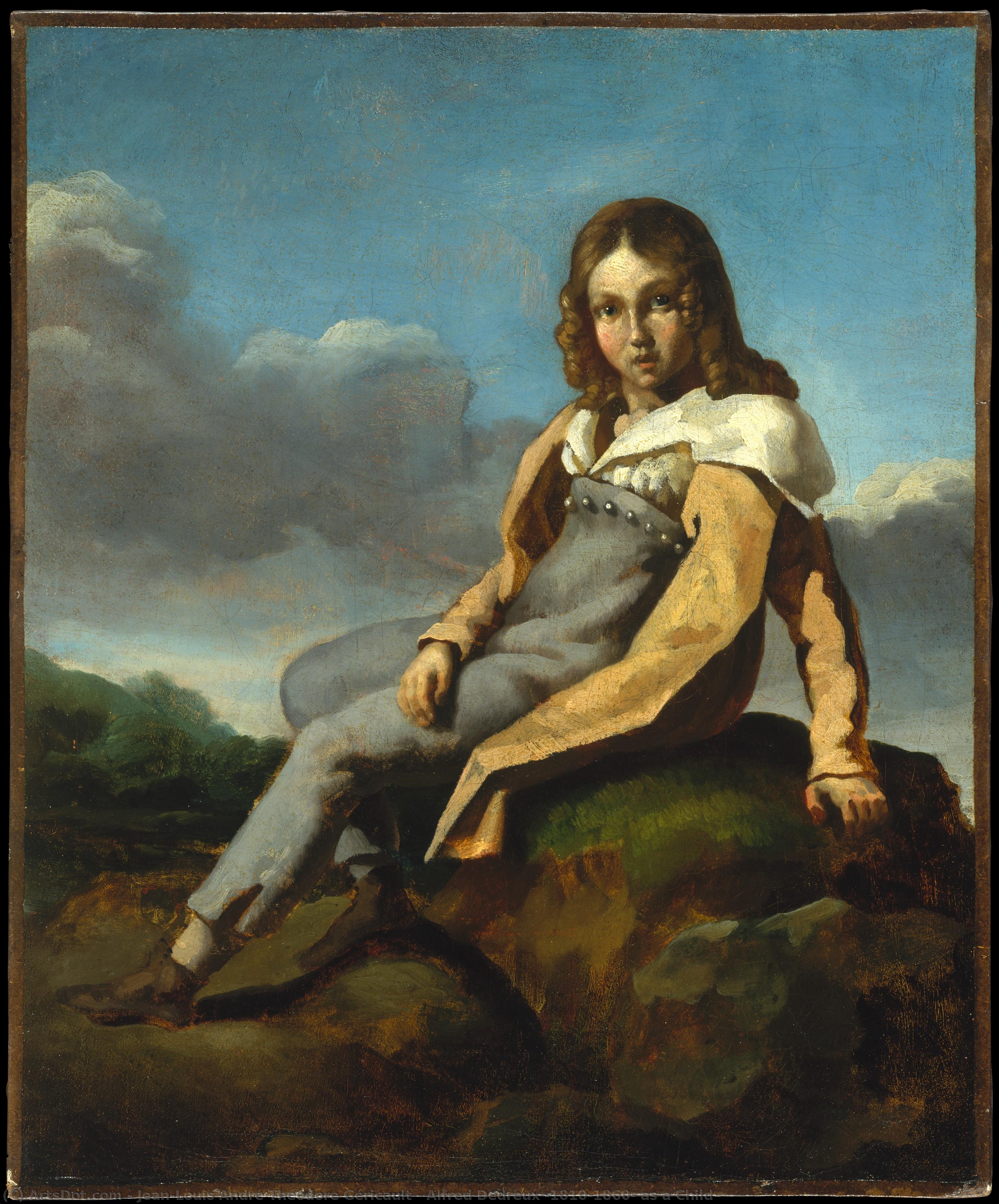 Alfred Dedreux (1810–1860) As A Child — Théodore Géricault