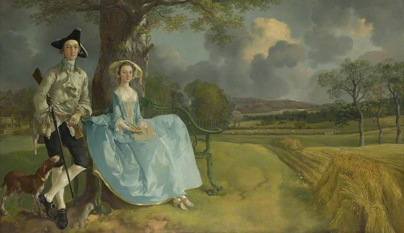 Mr And Mrs Andrews — Thomas Gainsborough