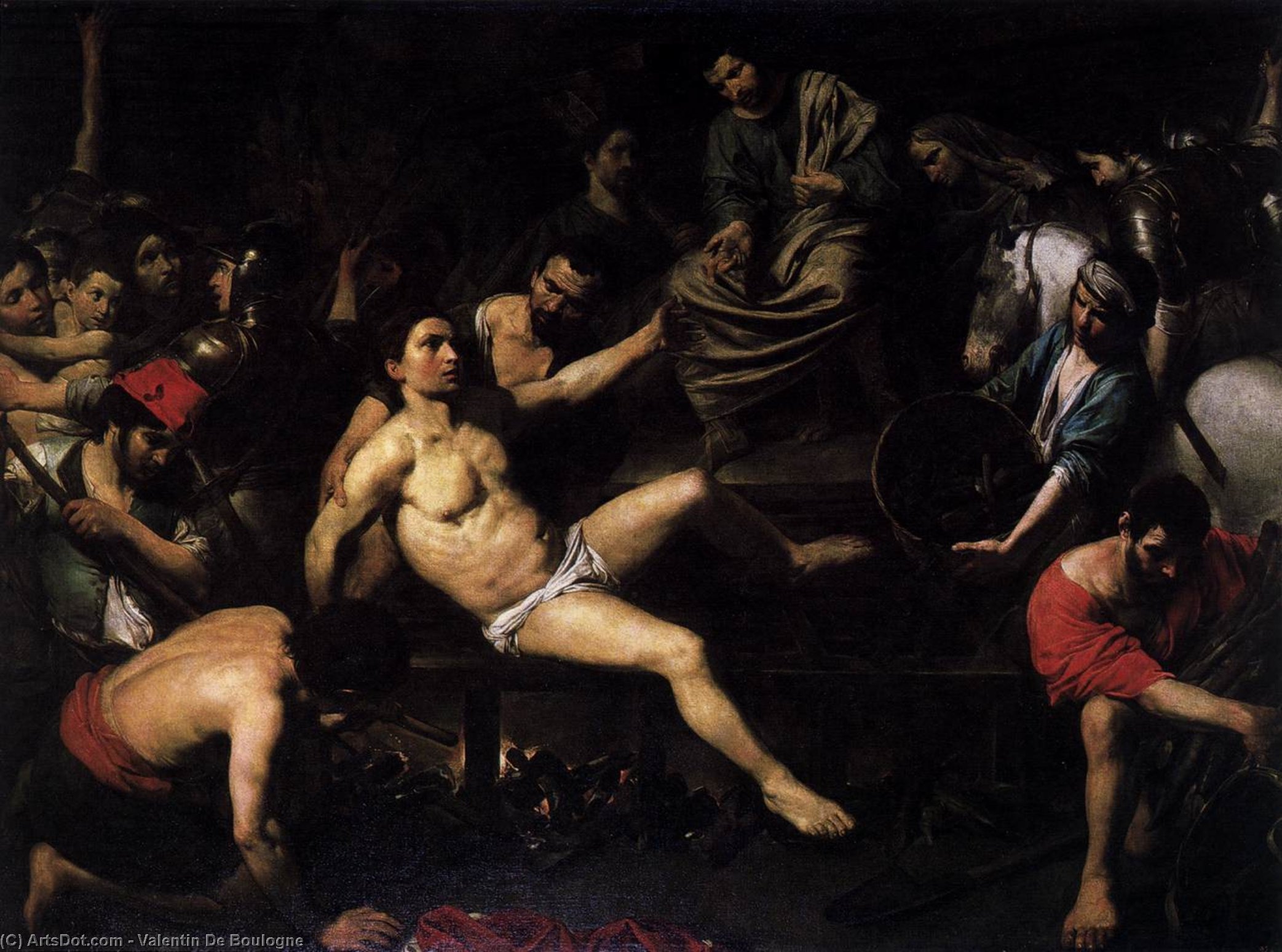 Martyrdom Of St Lawrence — Valentin De Boulogne