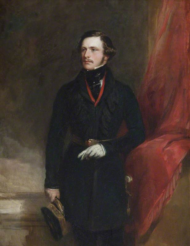 Major Henry Francis Cockayne Cust (1819–1884), Mp — Stephen Catterson Smith