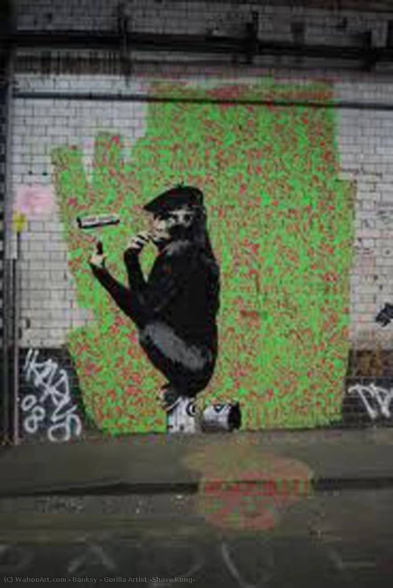Gorilla Artist (shave Kong) — Banksy