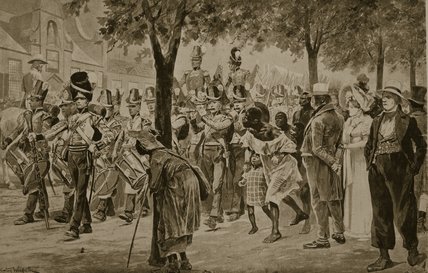 British Forces Marching Into Cape Town — Richard Caton Woodville