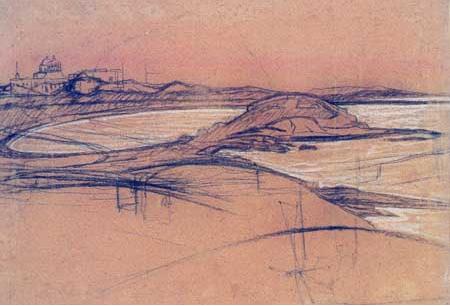 Landscape (sketch) — Konstantinos Maleas