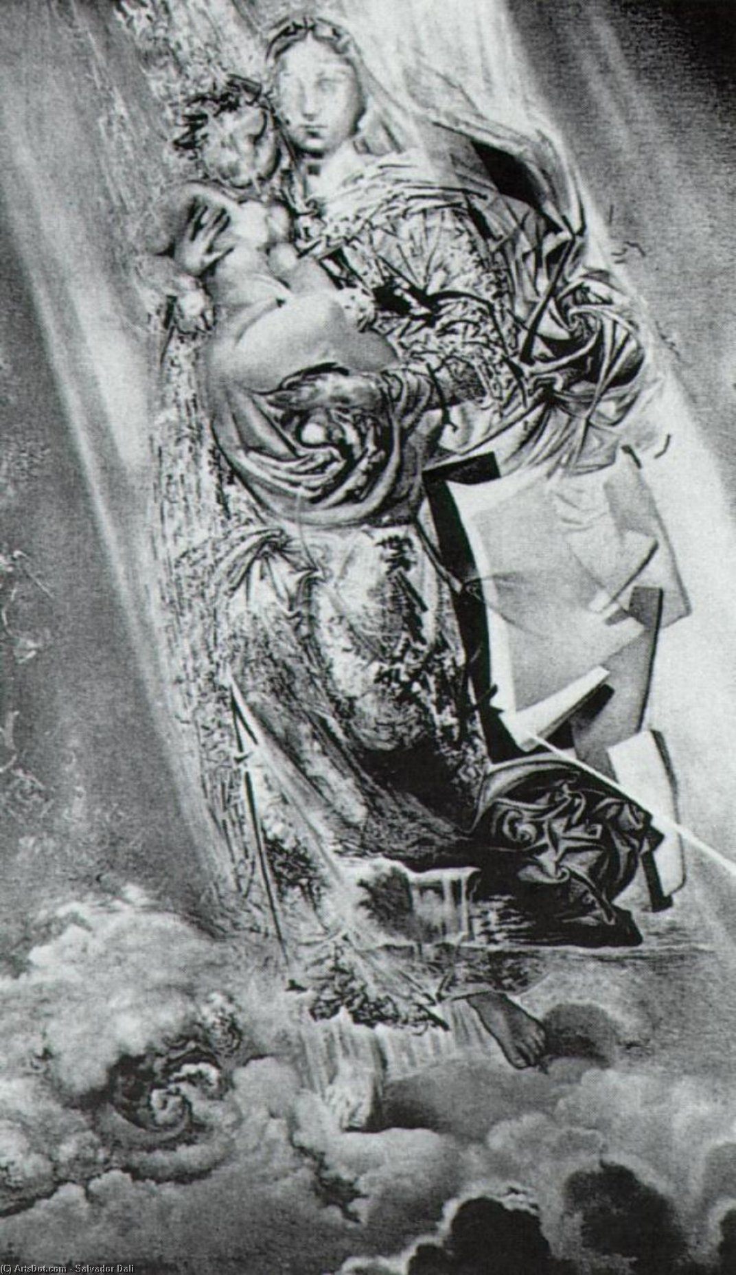 Cosmic Madonna, 1958 — Salvador Dalí