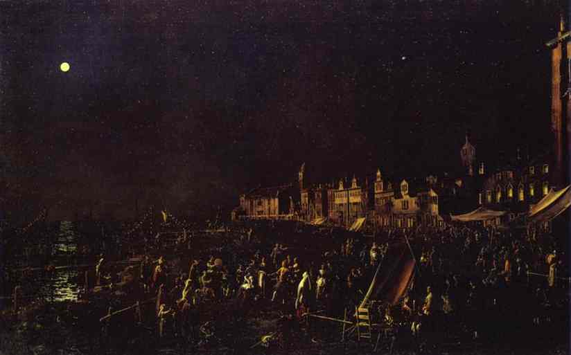 The Vigilia Di S. Marta — Canaletto