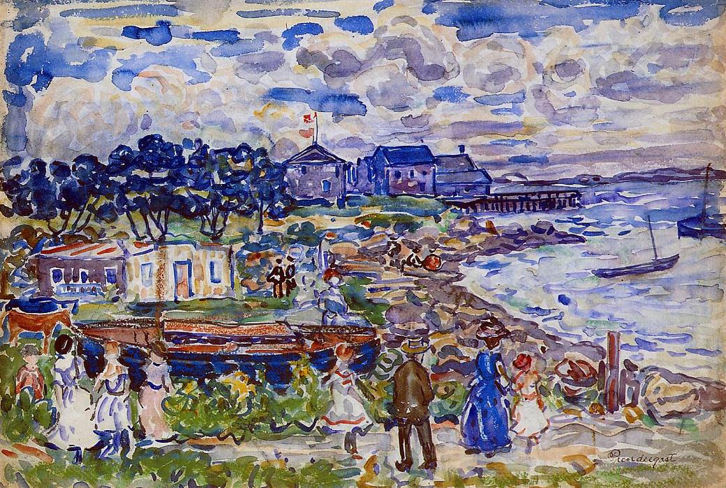 The Cove — Maurice Brazil Prendergast