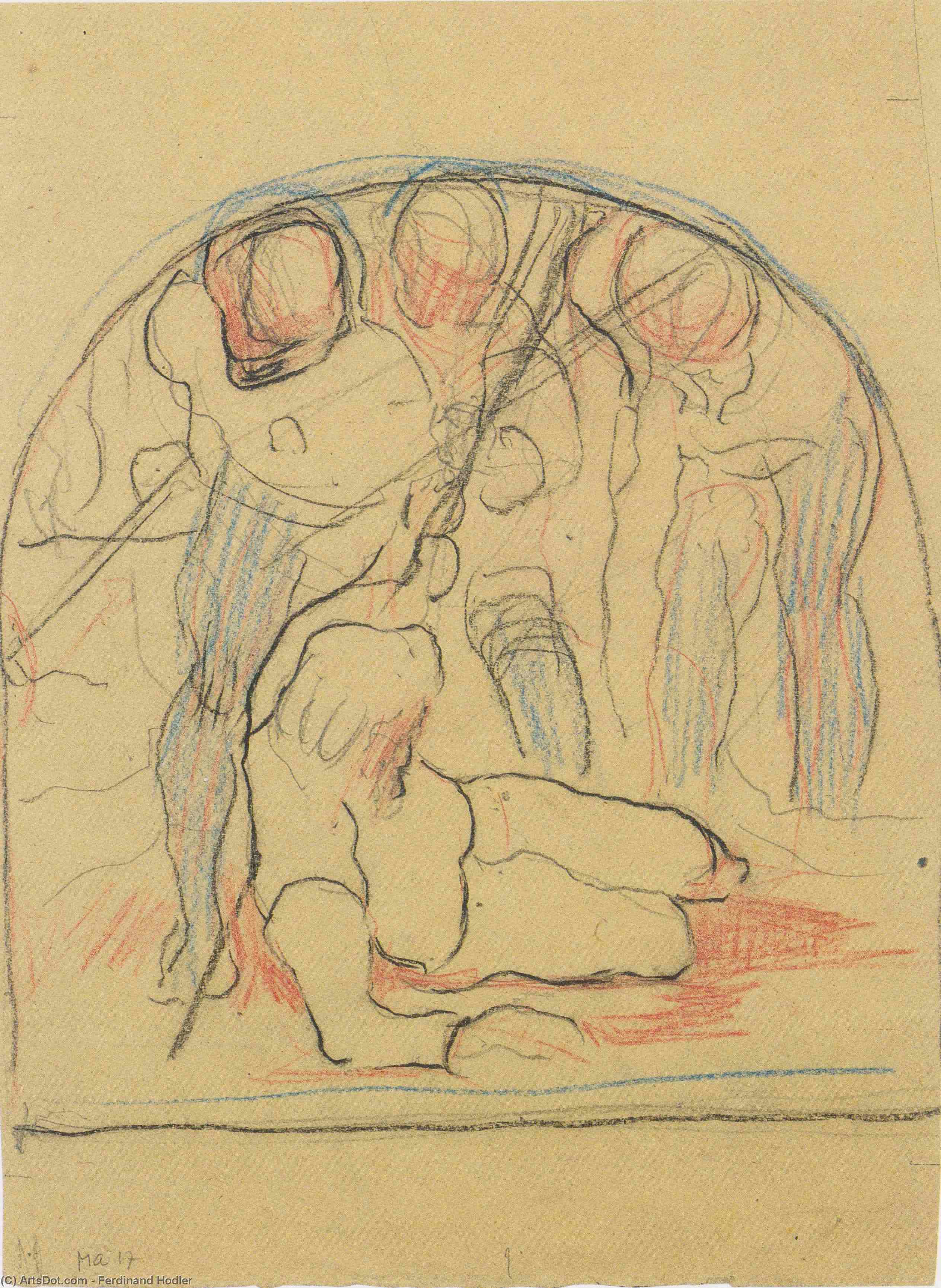 Dying Cadet — Ferdinand Hodler