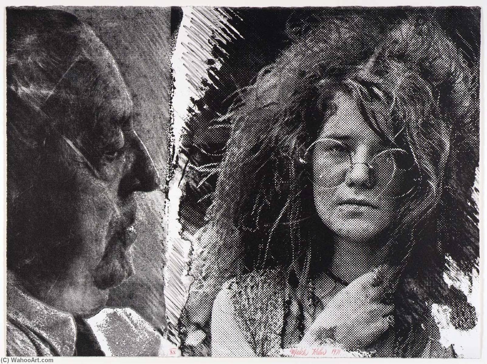 Double Portrait Of The Artists — Misch Kohn