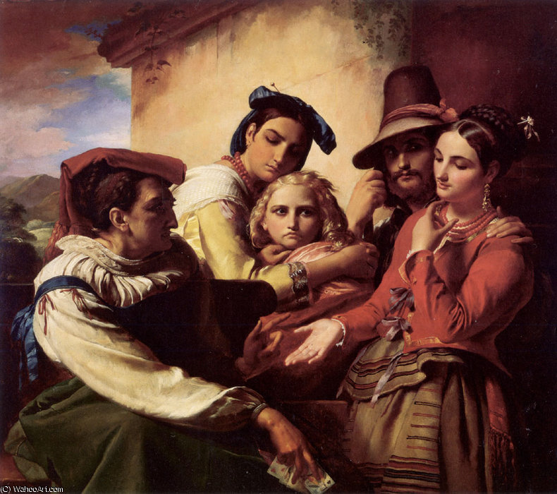 The Fortune Teller — François Joseph Navez