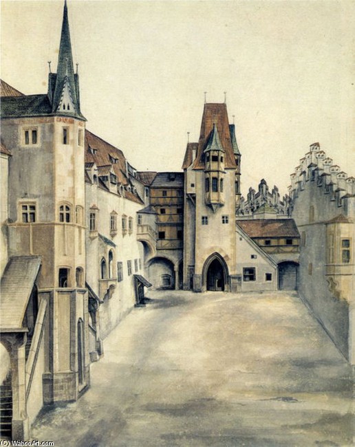 Couryard Of The Former Castle In Innsbruck — Albrecht Dürer
