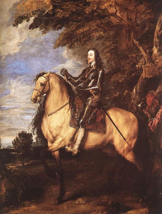 Charles I On Horseback — Sir Anthony Van Dyck