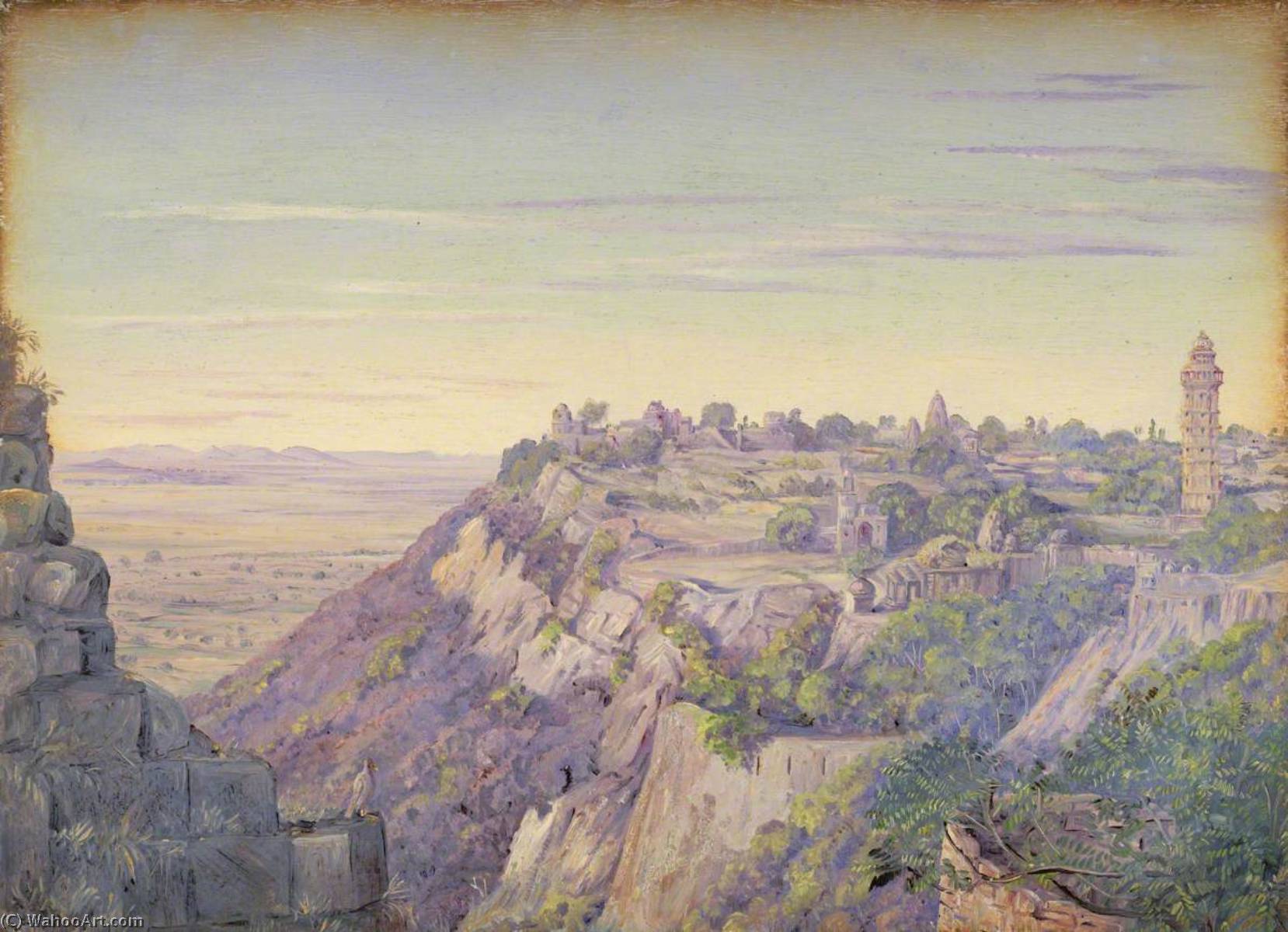 'chittur. Rajputana. India. Decr. 1878' — Marianne North