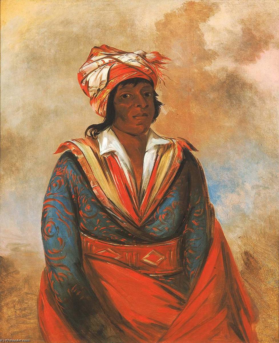 Kút Tee O Túb Bee, How Did He Kill , A Noted Brave — George Catlin