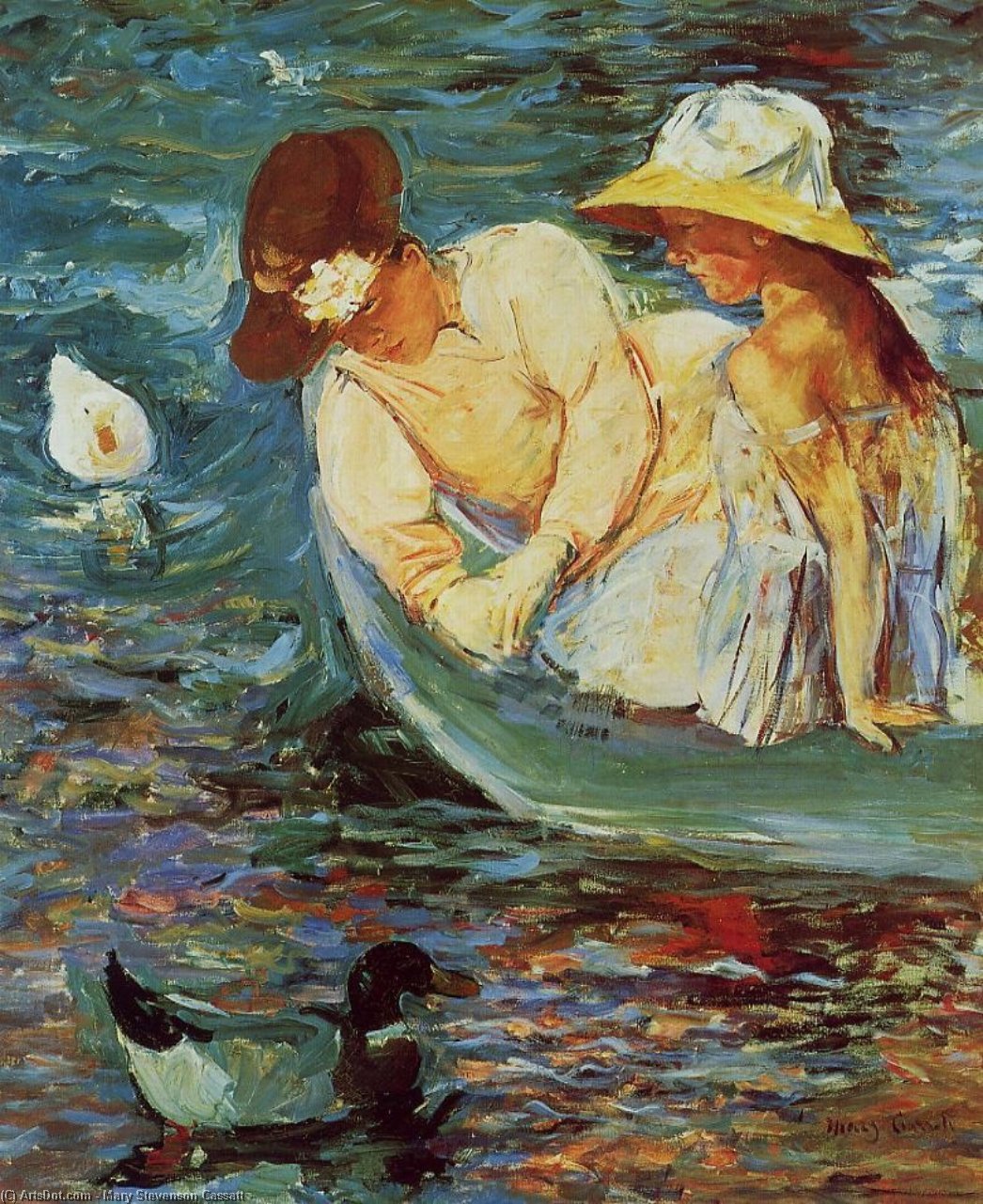 Summertime — Mary Stevenson Cassatt