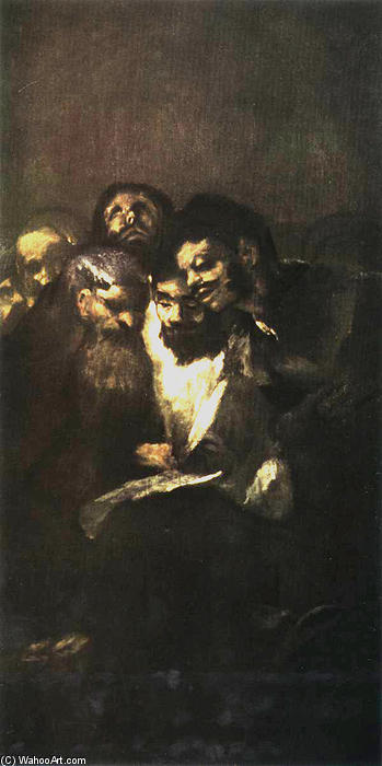 Men Reading — Francisco José De Goya Y Lucientes