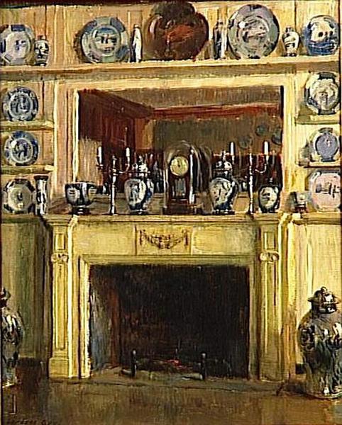 Blue And White Ou Bleu Et Blanc — Walter Gay