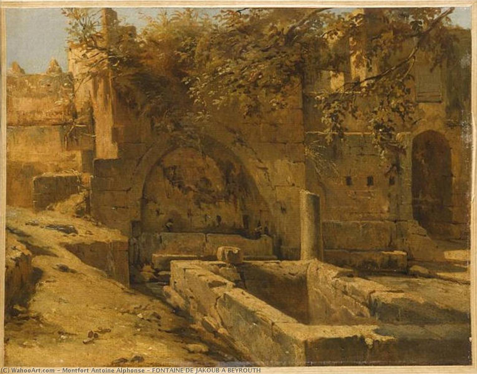 Fontaine De Jakoub A Beyrouth — Montfort Antoine Alphonse