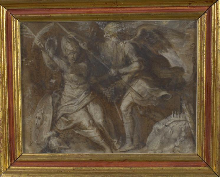 Dispute D'athéna Et De Poséïdon — Otto Van Veen
