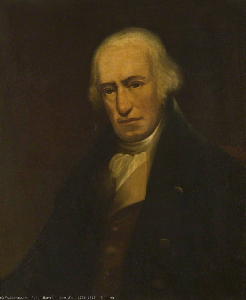 James Watt (1736–1819), Engineer — Robert Harvey