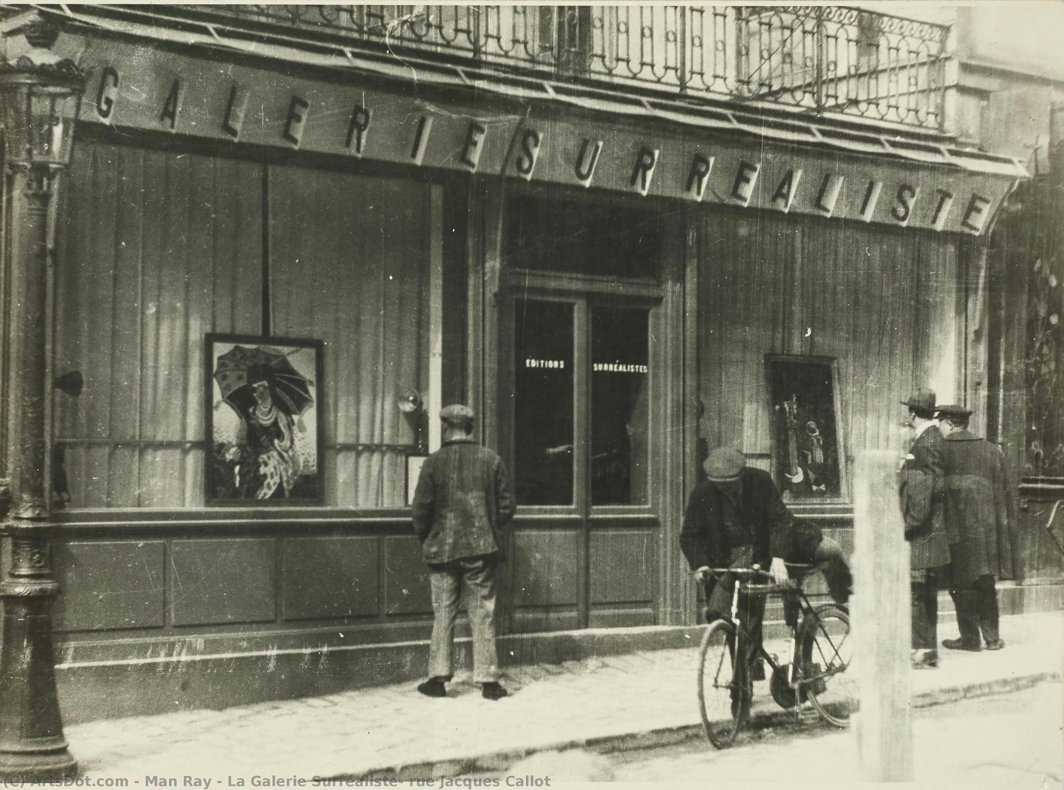La Galerie Surréaliste, Rue Jacques Callot — Man Ray