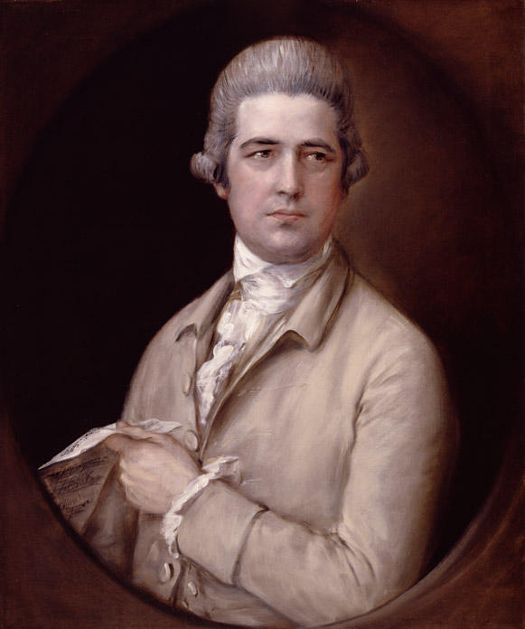 Portrait Of Thomas Linley — Thomas Gainsborough