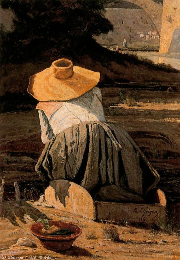 Lavandera — Paul Camille Guigou