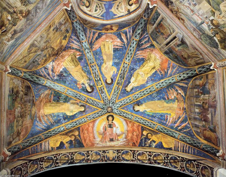 St Francis In Glory And Saints — Benozzo Gozzoli