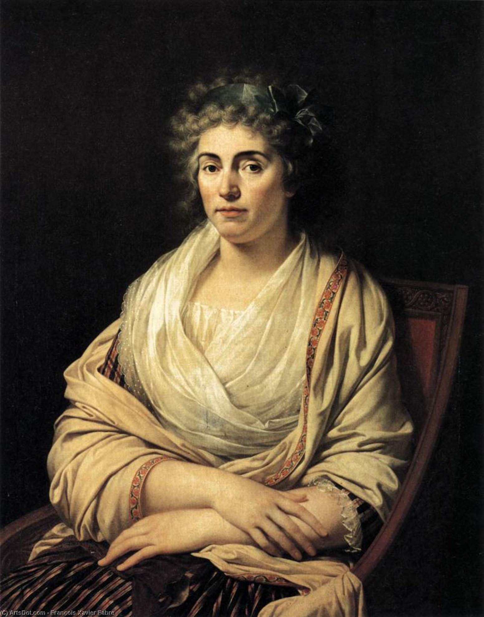 Portrait Of The Countess D'albany — François Xavier Fabre