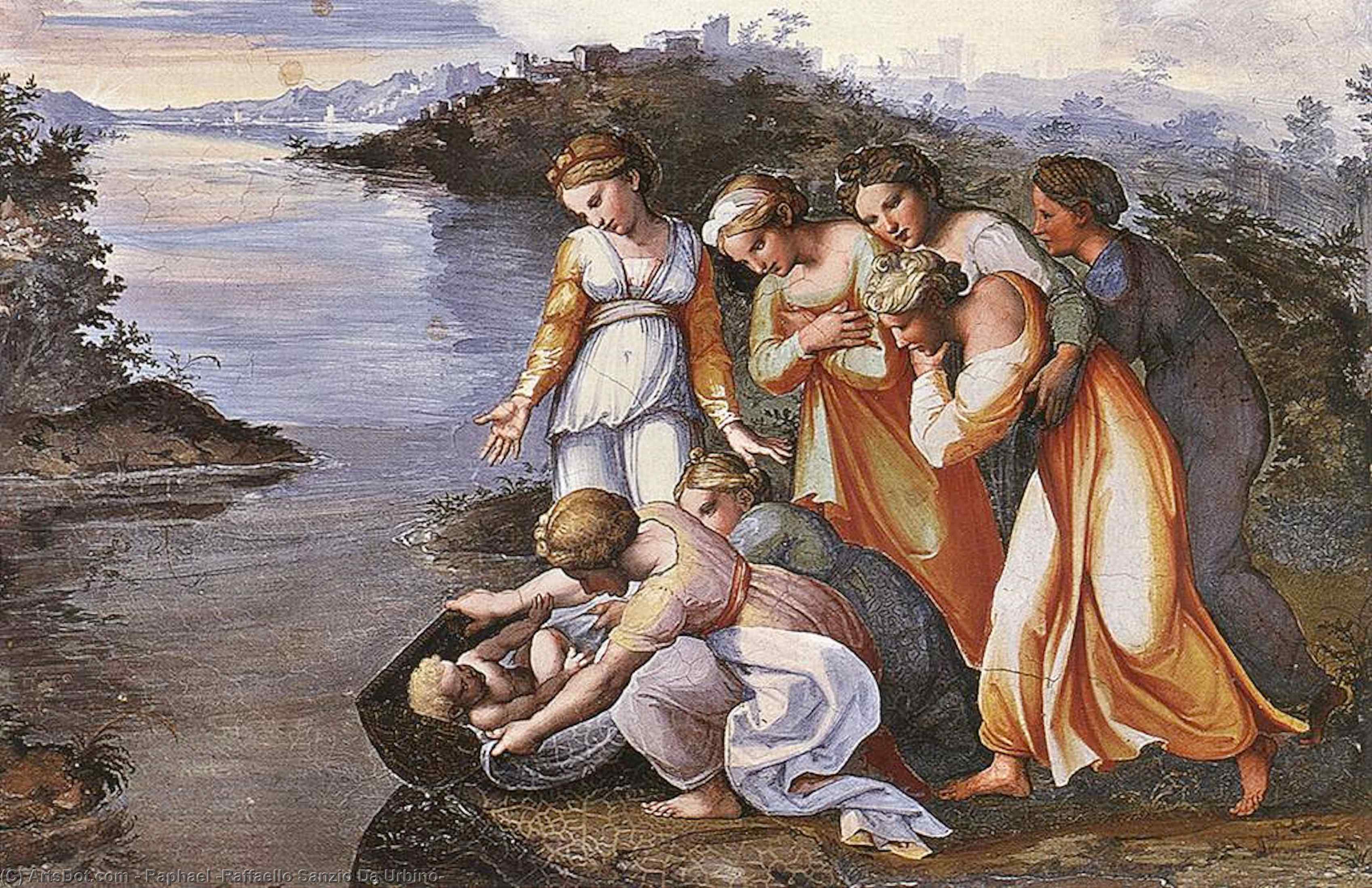 Moses Saved From The Water — Raphael