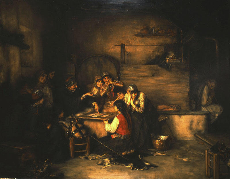 The Fortune Teller — Nikolaos Gyzis