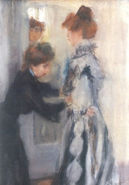 Bij De Essayeuse In Modehuis Hirsch — Isaac Lazarus Israels