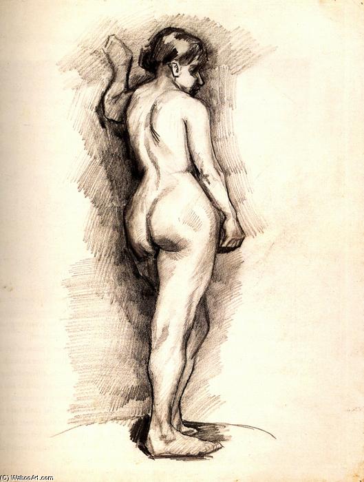 Standing Female Nude Seen From The Back — Vincent Willem Van Gogh