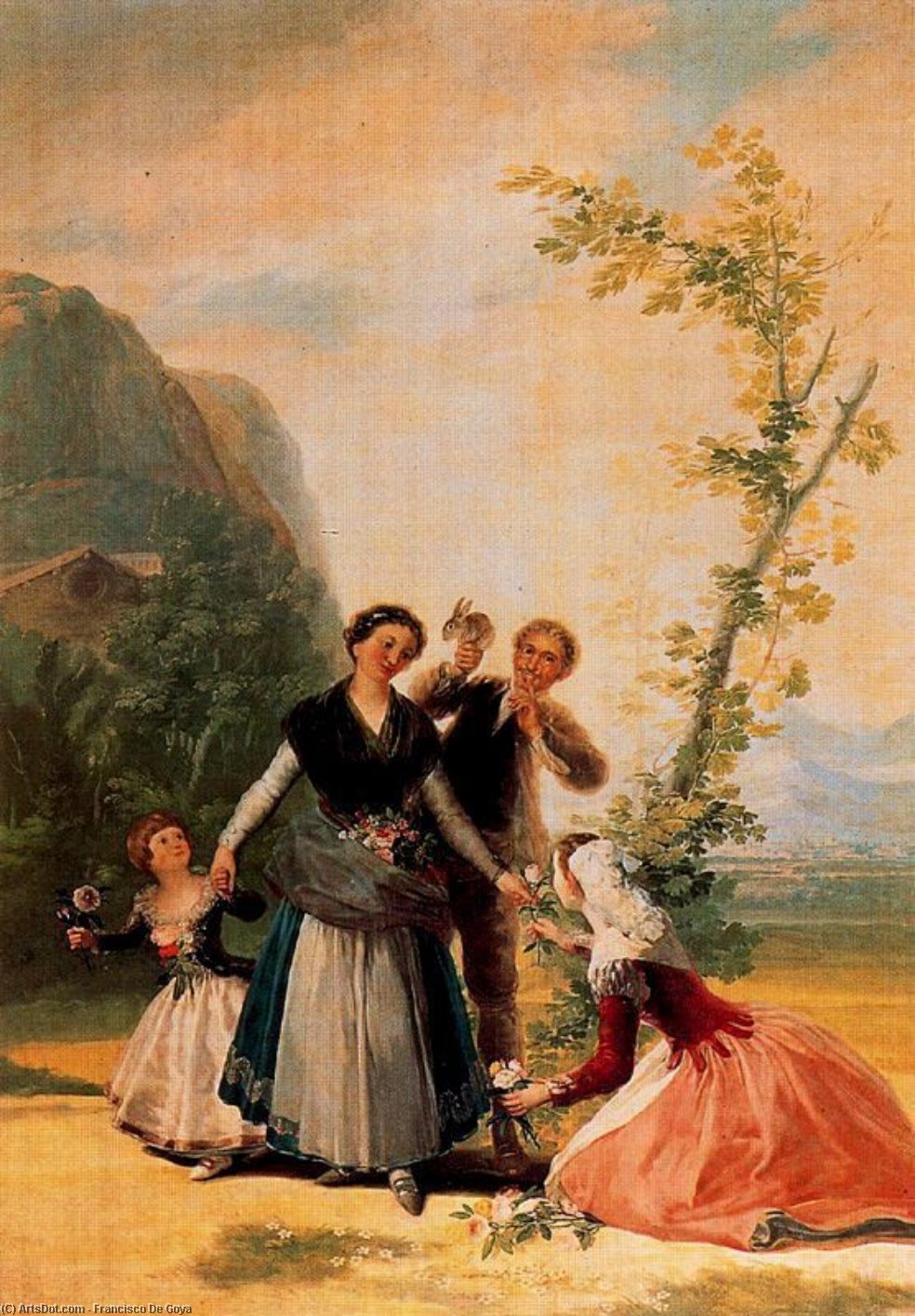 Spring — Francisco José De Goya Y Lucientes