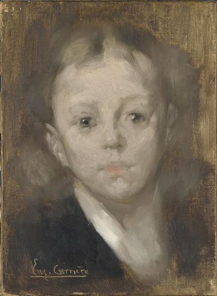 Portrait D'enfant — Eugène Anatole Carrière