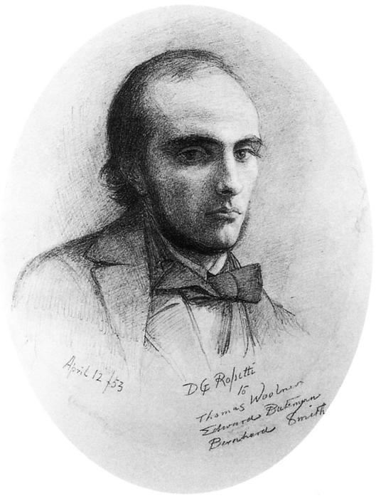 Portrait Of William Rossetti (also Known As Orange) — Dante Gabriel Rossetti