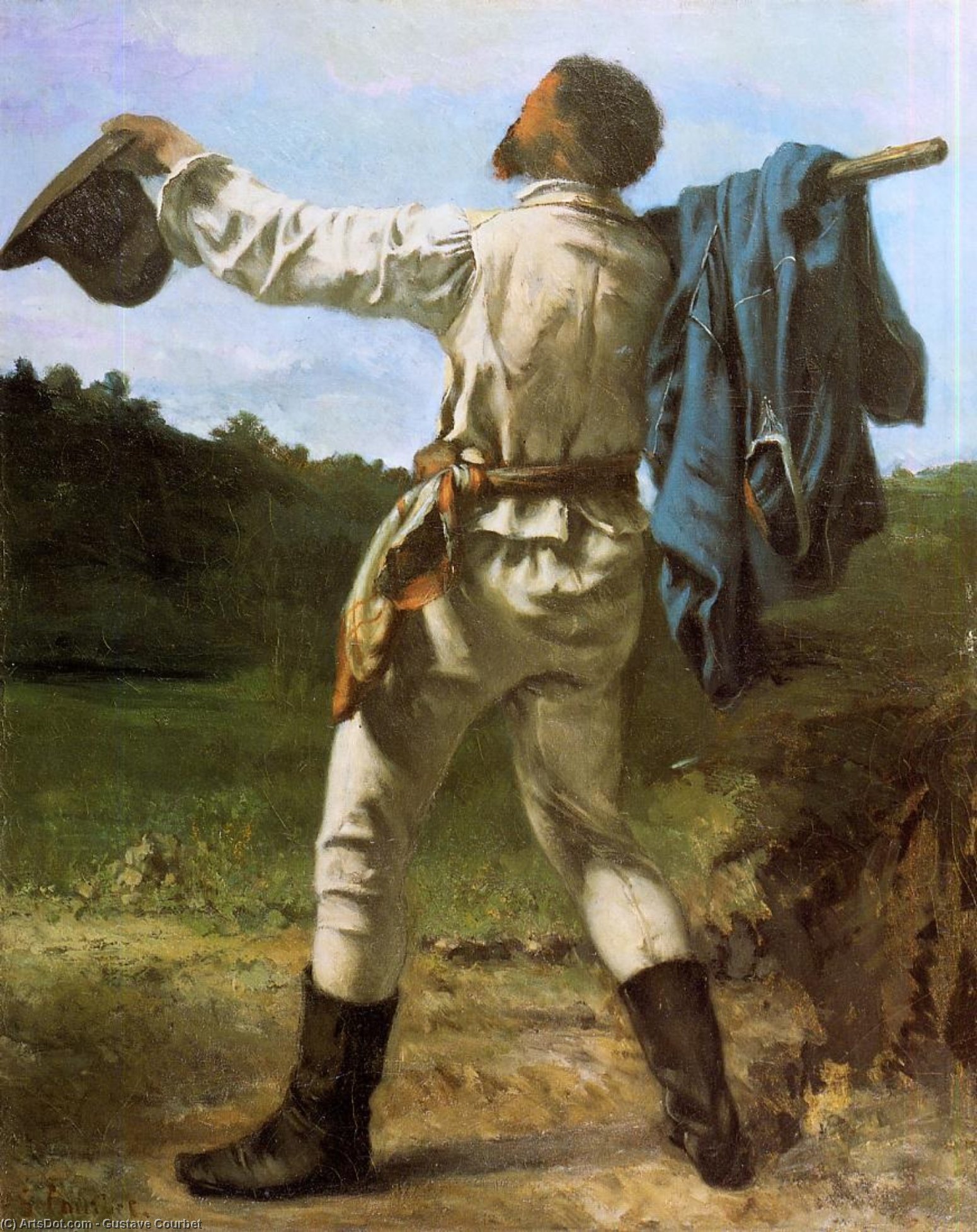 The Homecoming — Gustave Courbet