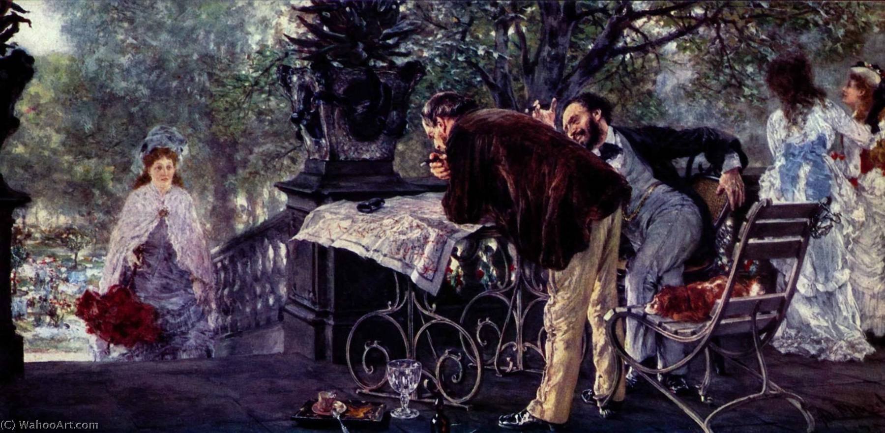 Travel Plans — Adolph Von Menzel